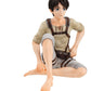 Attack on Titan Pack de 2 Figuras PVC G.E.M. Series Eren Yeager & Squad Captain Levi Palm Size