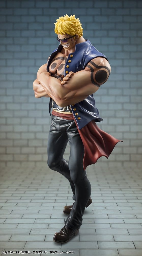 One Piece Figura PVC Portrait.Of.Pirates "Sailing Again" Bellamy the Hyena 25 cm (Limited Repeat)