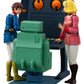 Mobile Suit Gundam Diorama G.M.G. Collection EX White Base Bridge Radio Operator Desk Set 10 cm (with gift)
