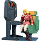 Mobile Suit Gundam Diorama G.M.G. Collection EX White Base Bridge Radio Operator Desk Set 10 cm (with gift)