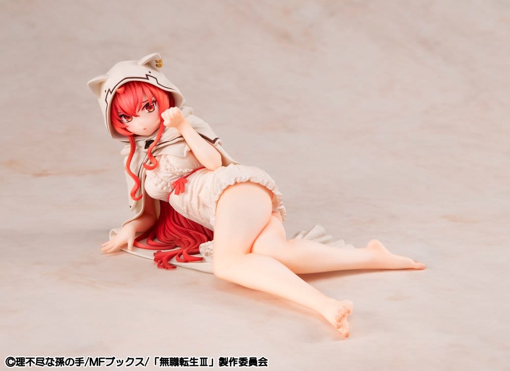 Mushoku Tensei: Jobless Reincarnation Melty Princess Figura PVC Eris Sleep with Eris Ver. Palm Size 12 cm