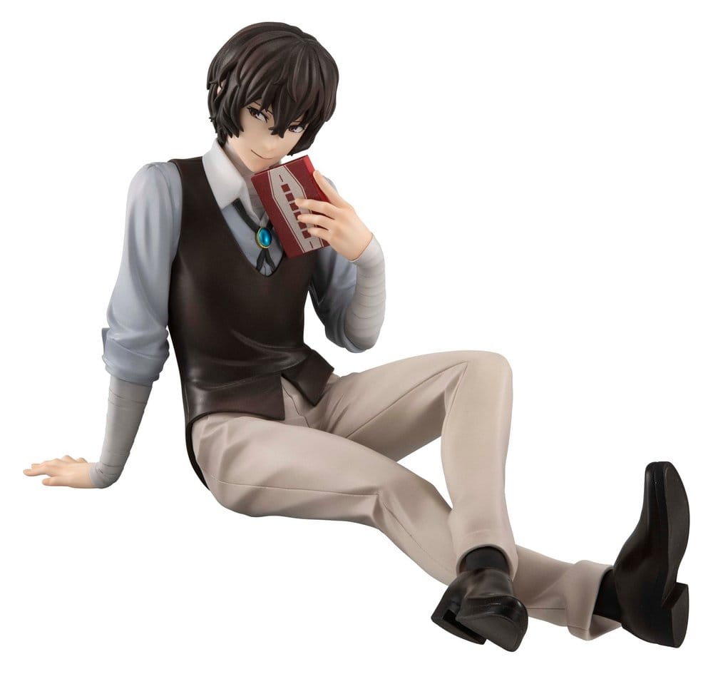 Bungo Stray Dogs Figura PVC G.E.M. Series Dazai san Palm Size