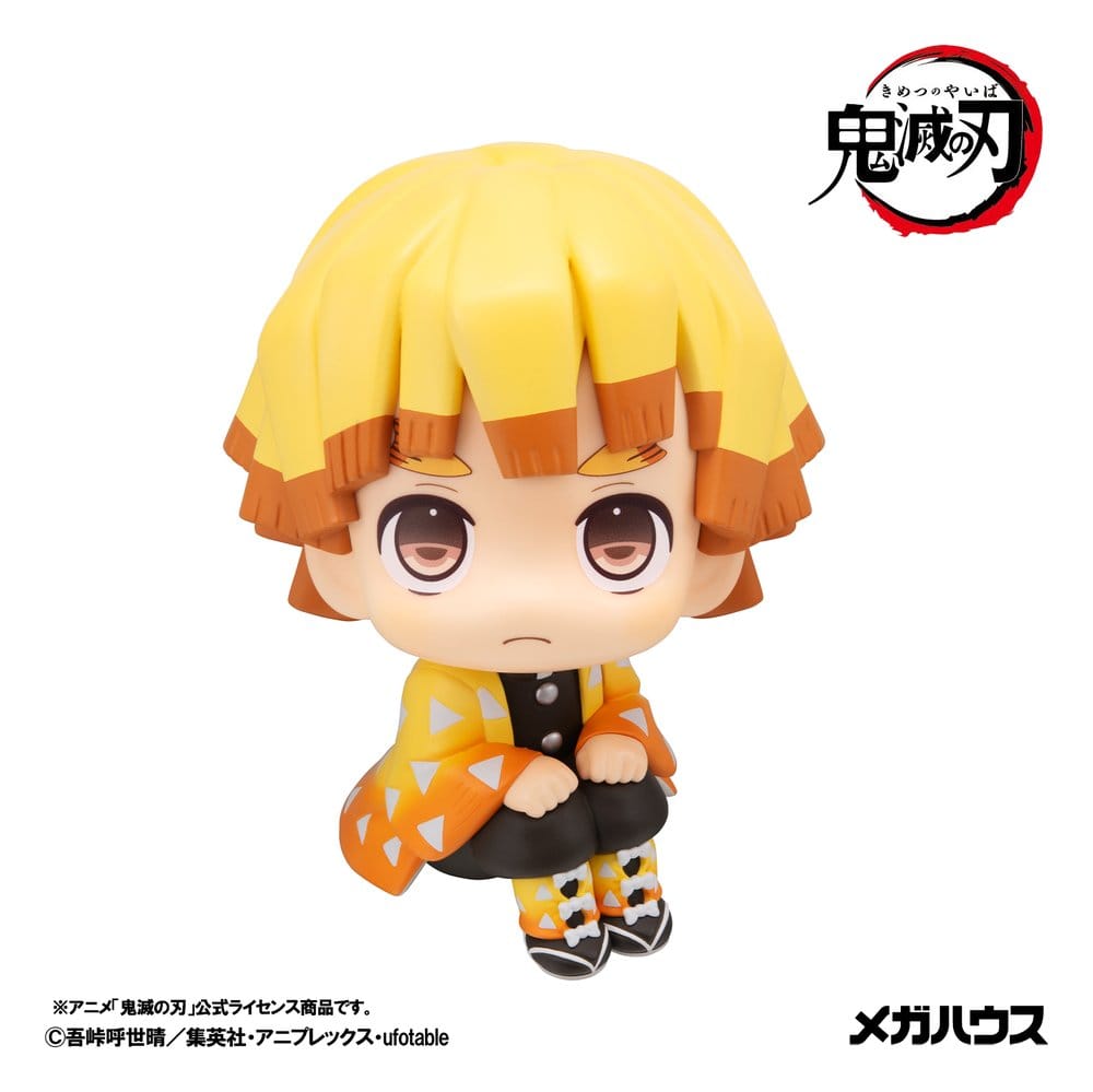 Demon Slayer: Kimetsu no Yaiba Figura PVC Look Up Zenitsu Agatsuma Grumpy Ver. 11 cm