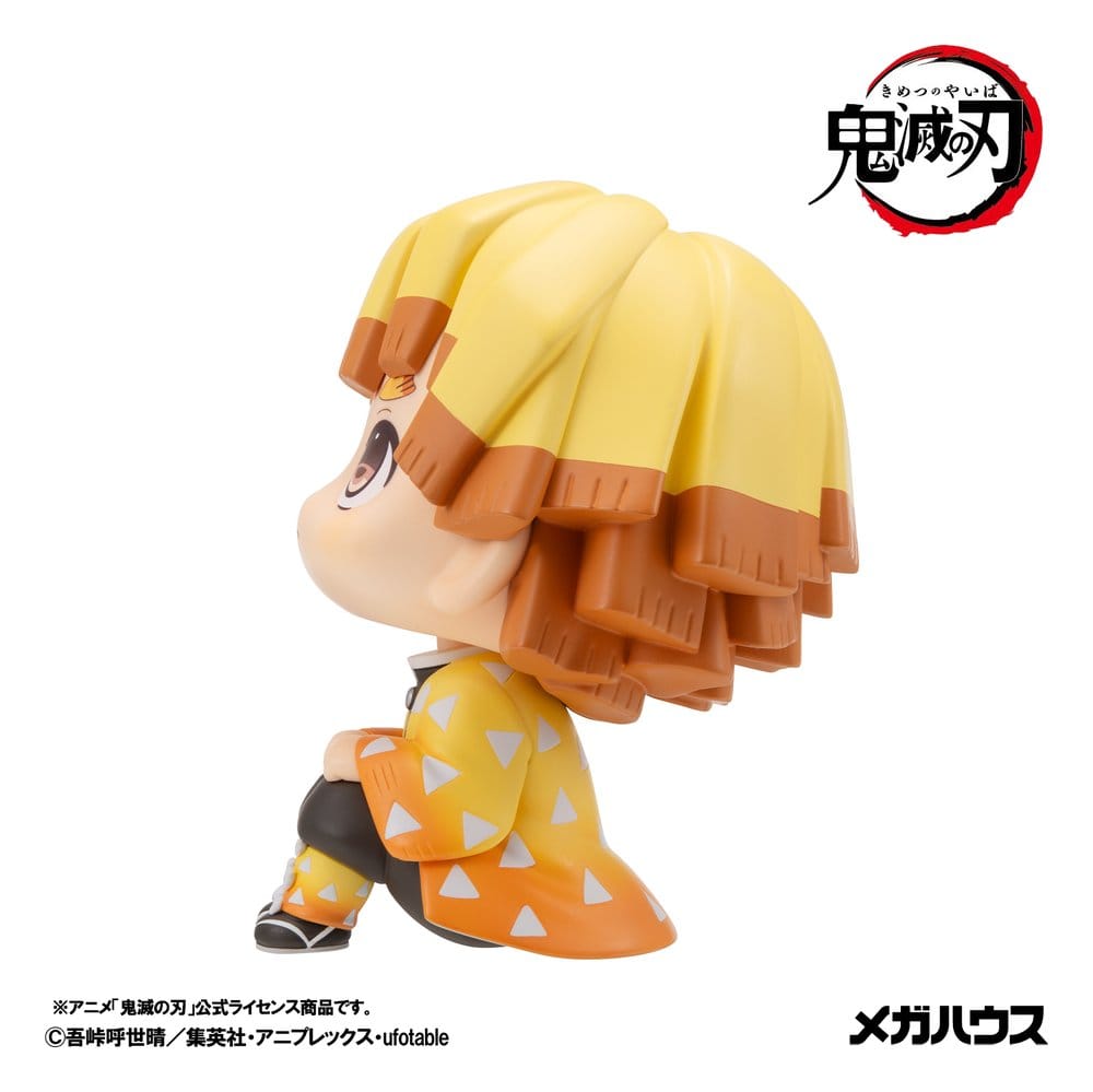 Demon Slayer: Kimetsu no Yaiba Figura PVC Look Up Zenitsu Agatsuma Grumpy Ver. 11 cm
