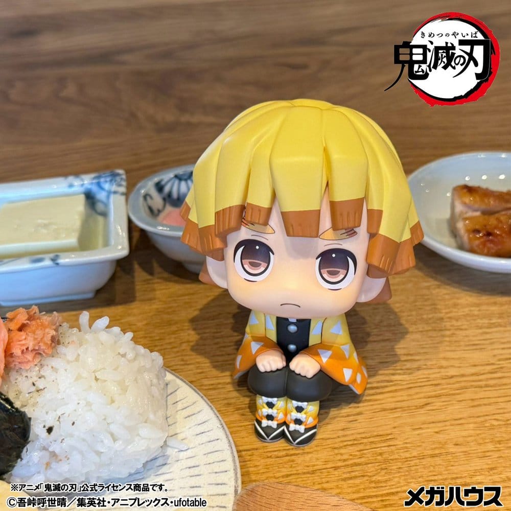 Demon Slayer: Kimetsu no Yaiba Figura PVC Look Up Zenitsu Agatsuma Grumpy Ver. 11 cm