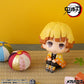 Demon Slayer: Kimetsu no Yaiba Pack de 2 Figuras PVC Look Up Zenitsu Agatsuma Grumpy Ver. & Kaigaku 11 cm (with gift)