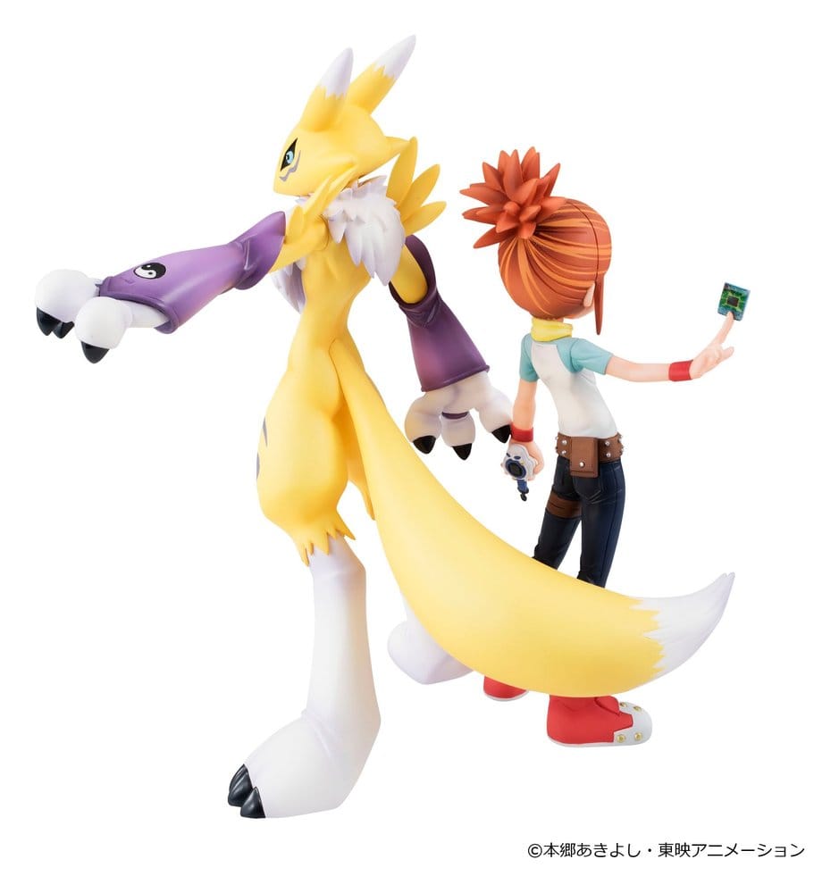 Digimon Tamers Figura PVC G.E.M. Series Renamon & Ruki Makino 13 cm (Repeat)