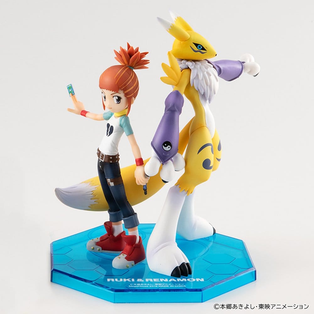 Digimon Tamers Figura PVC G.E.M. Series Renamon & Ruki Makino 13 cm (Repeat)