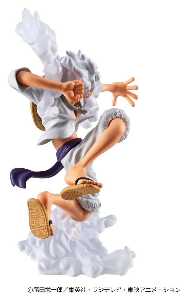 One Piece Wallstar Figura PVC Monkey D. Luffy Gear Fifth 10 cm