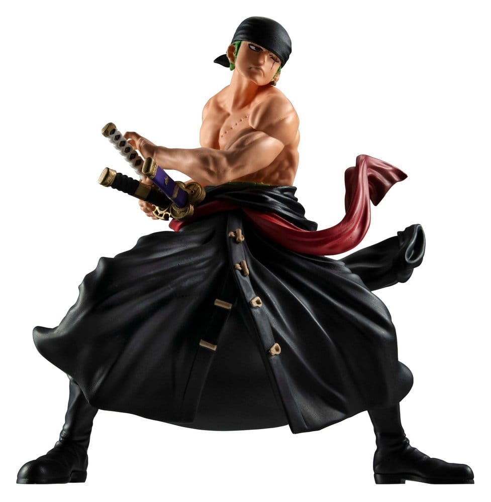 One Piece Wallstar Figura PVC Roronoa Zoro 9 cm