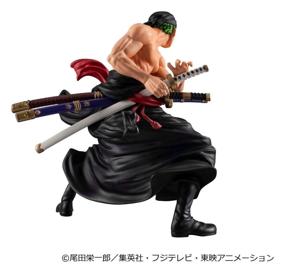 One Piece Wallstar Figura PVC Roronoa Zoro 9 cm