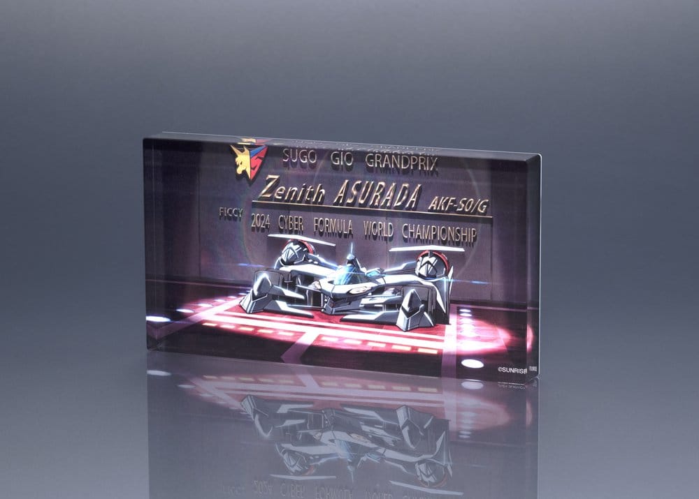 Future GPX Cyber Formula Cyber Formula Collection -Heritage Edition- Vehículo DX Asurada Zenith Asurada AKF-S0/G Roll Out Set 15 cm