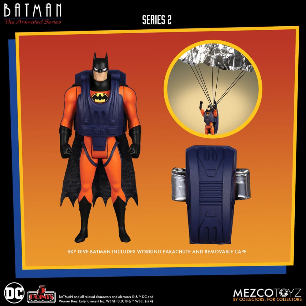 Batman: The Animated Series 2 Figuras 5 Points Deluxe Box Set 9 cm