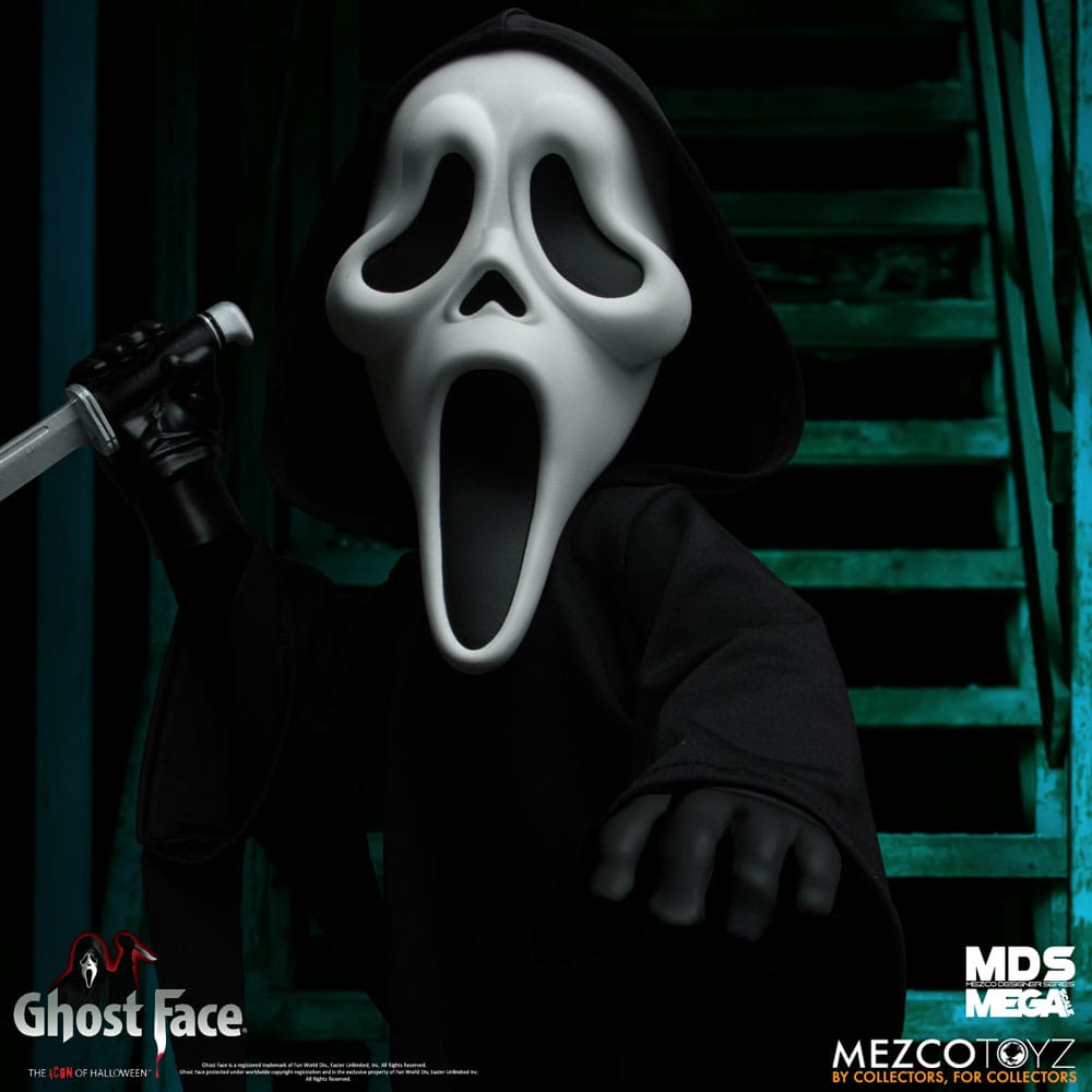 Ghost Face Muñeco MDS Mega Scale Ghost Face 38 cm