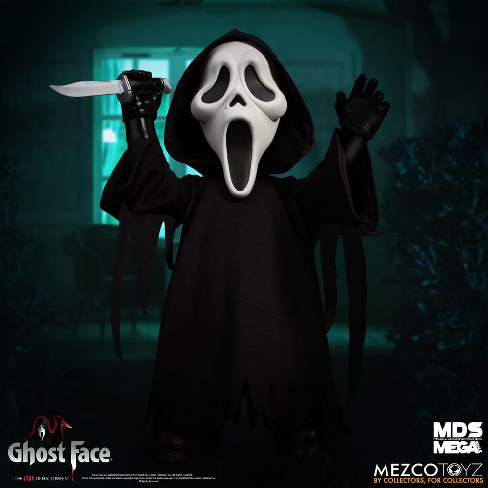 Ghost Face Muñeco MDS Mega Scale Ghost Face 38 cm