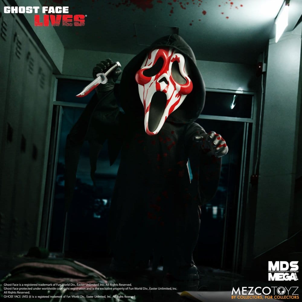 Scream Muñeco MDS Roto Bloody Ghost Face 38 cm