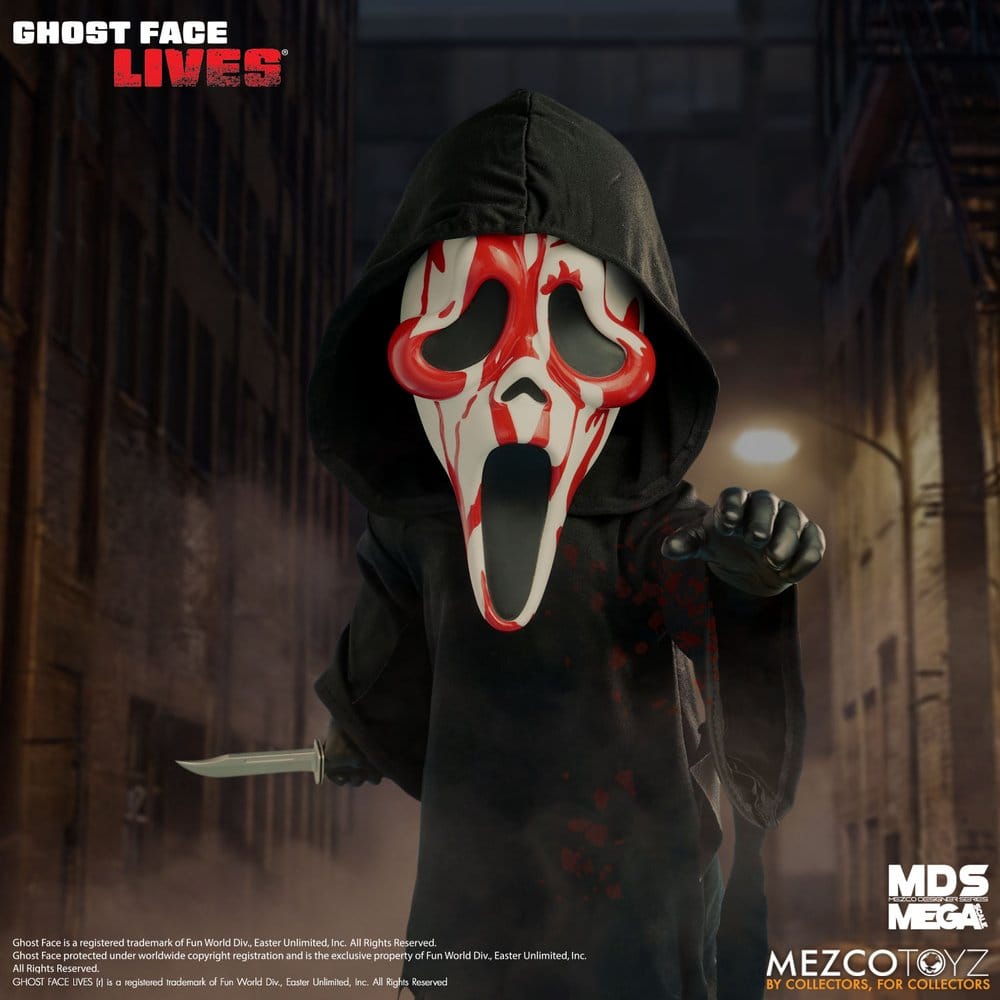 Scream Muñeco MDS Roto Bloody Ghost Face 38 cm
