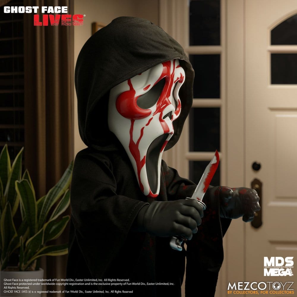 Scream Muñeco MDS Roto Bloody Ghost Face 38 cm