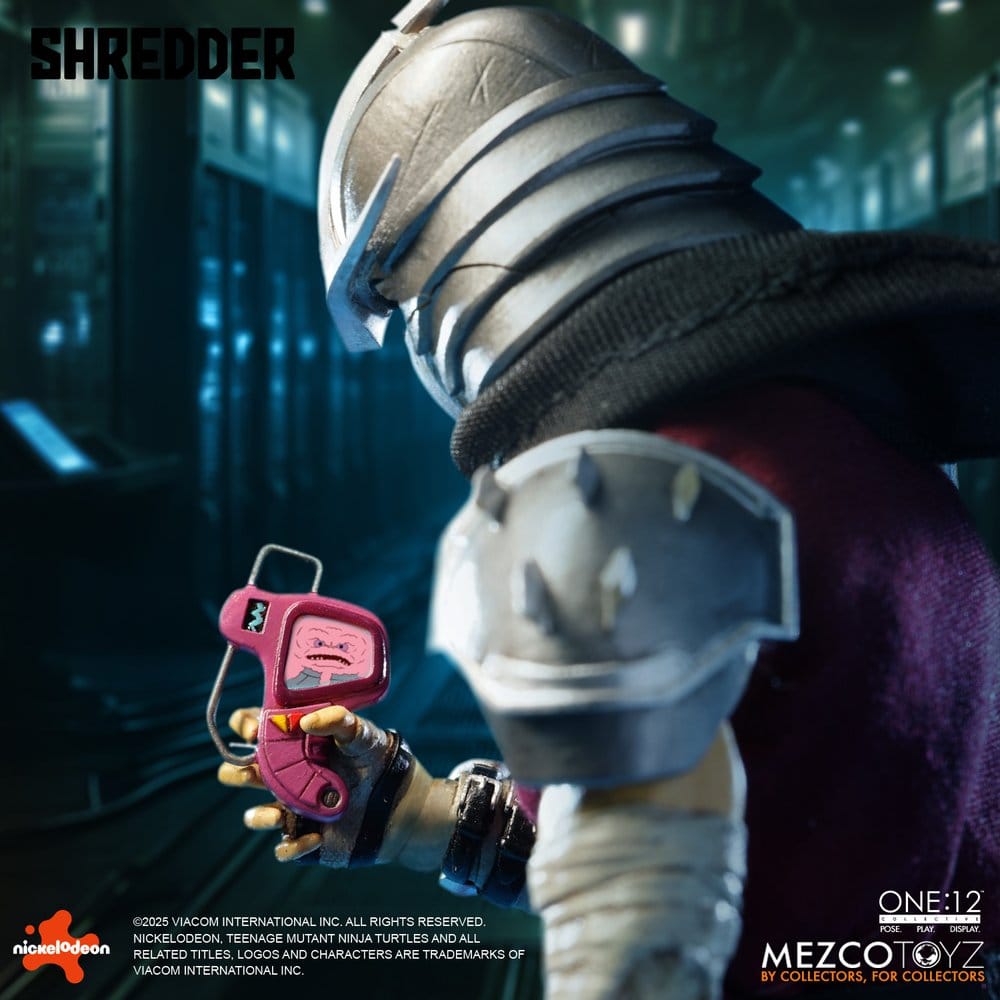 Las Tortugas Ninja Figura 1/12 Shredder 17 cm