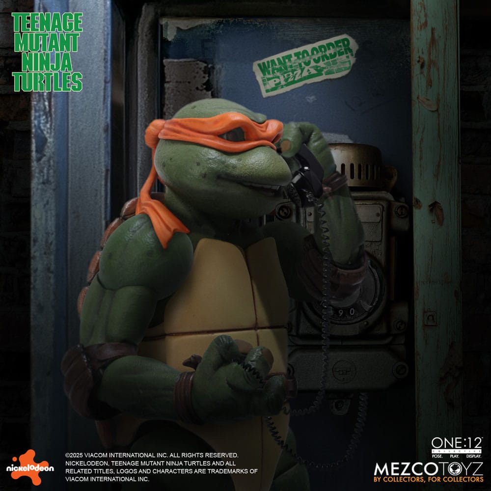 Las Tortugas Ninja  box set Figuras 1/12 Teenage Mutant Ninja Turtles (1990 Movie) 15 cm