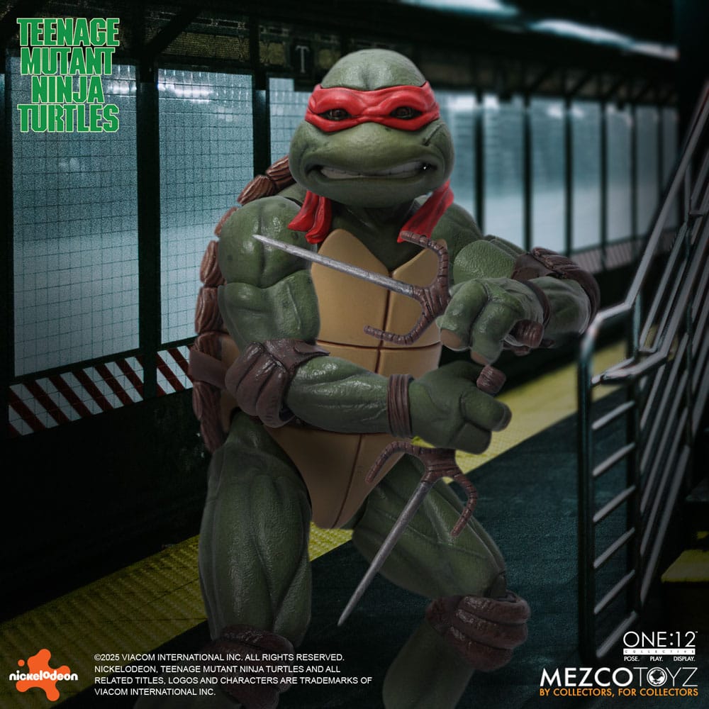 Las Tortugas Ninja  box set Figuras 1/12 Teenage Mutant Ninja Turtles (1990 Movie) 15 cm