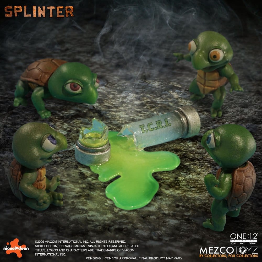 Las Tortugas Ninja One:12 Collective Figura 1/12 Splinter 17 cm