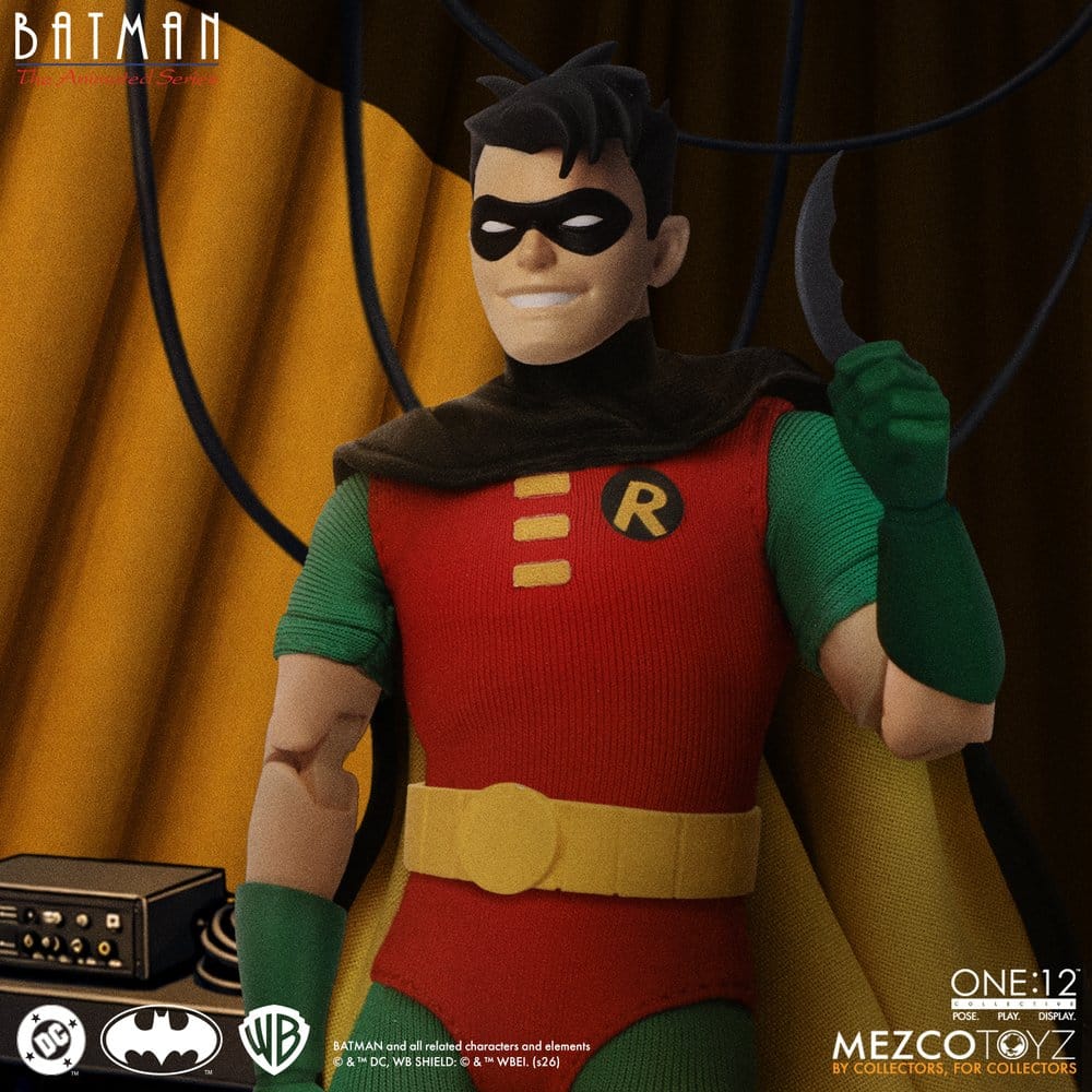 Batman: la serie animada One:12 Collective Figura 1/12 Robin 17 cm