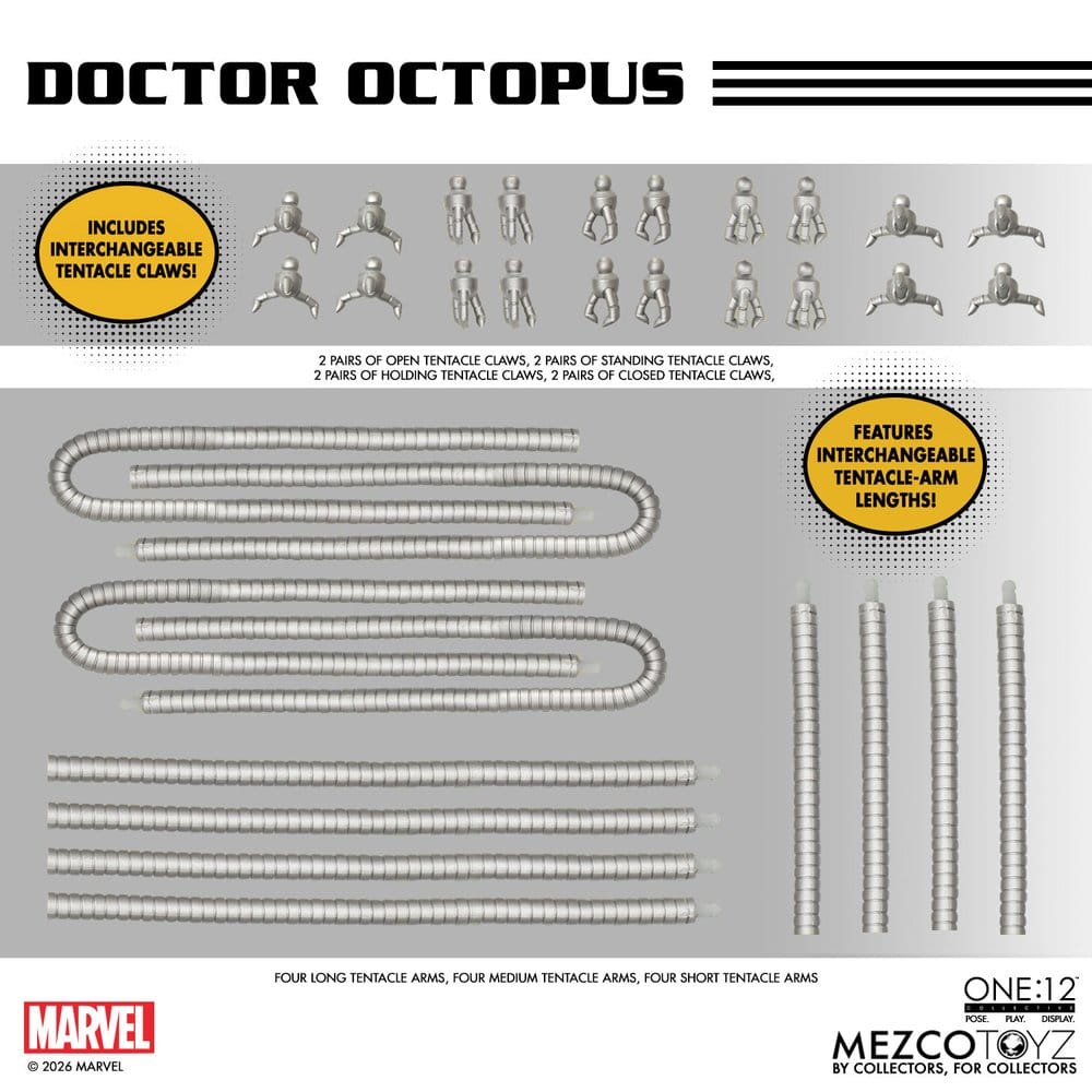 Marvel Comics One:12 Collective Figura 1/12 Doctor Octopus 16 cm