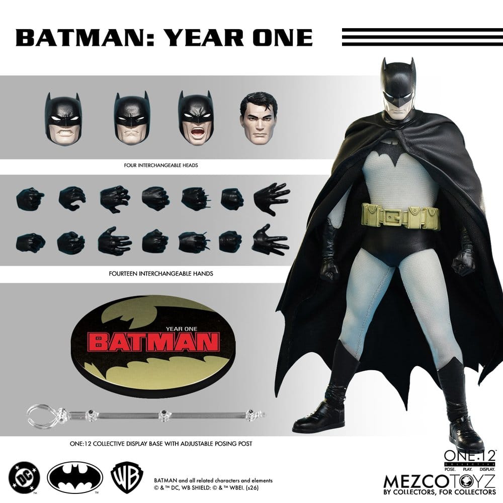 DC Comics Figura 1/12 Batman: Year One 17 cm