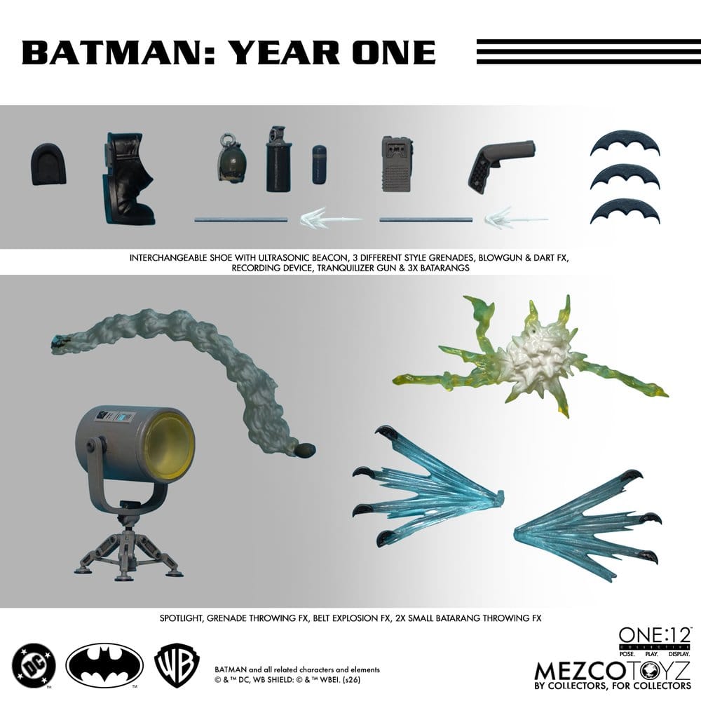 DC Comics Figura 1/12 Batman: Year One 17 cm
