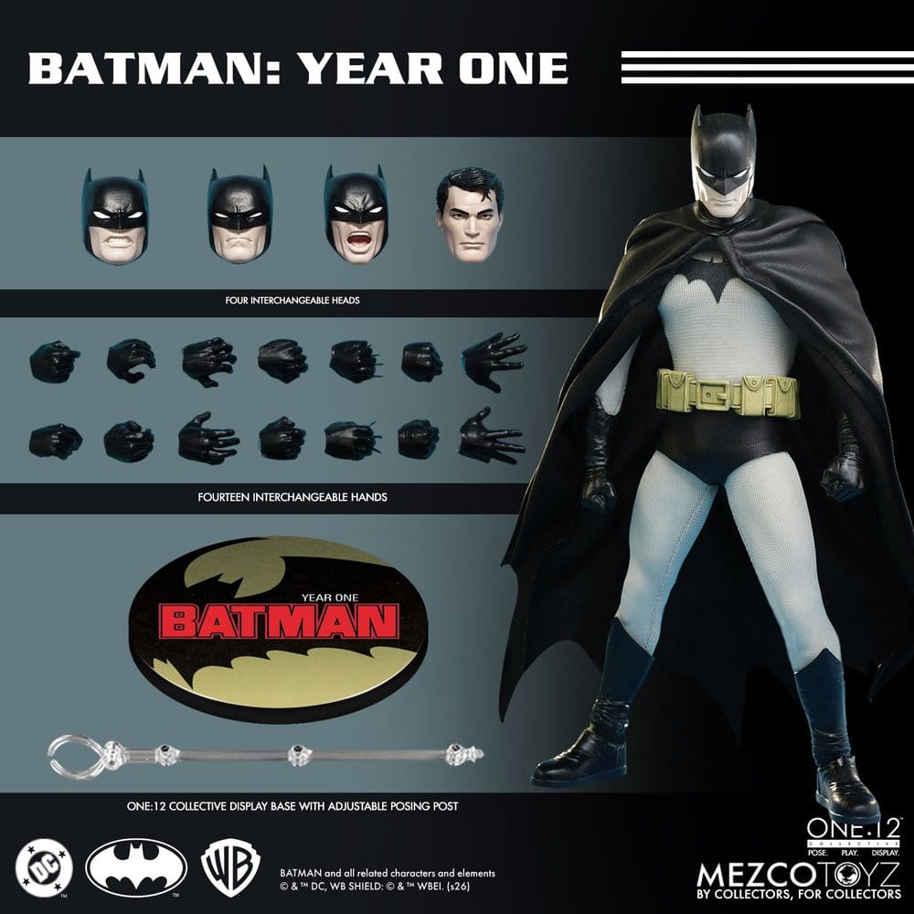 DC Comics Figura 1/12 Batman: Year One 17 cm
