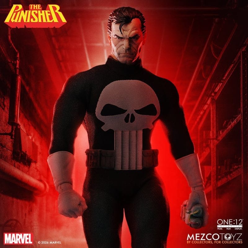 Marvel Comics One:12 Collective Figura 1/12 Punisher 17 cm