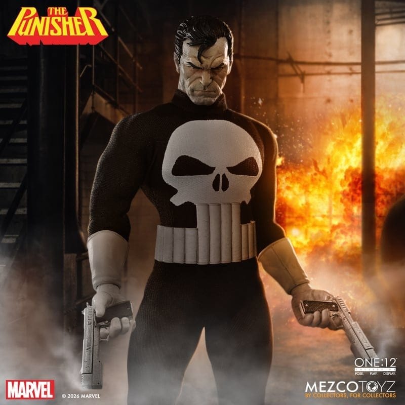 Marvel Comics One:12 Collective Figura 1/12 Punisher 17 cm