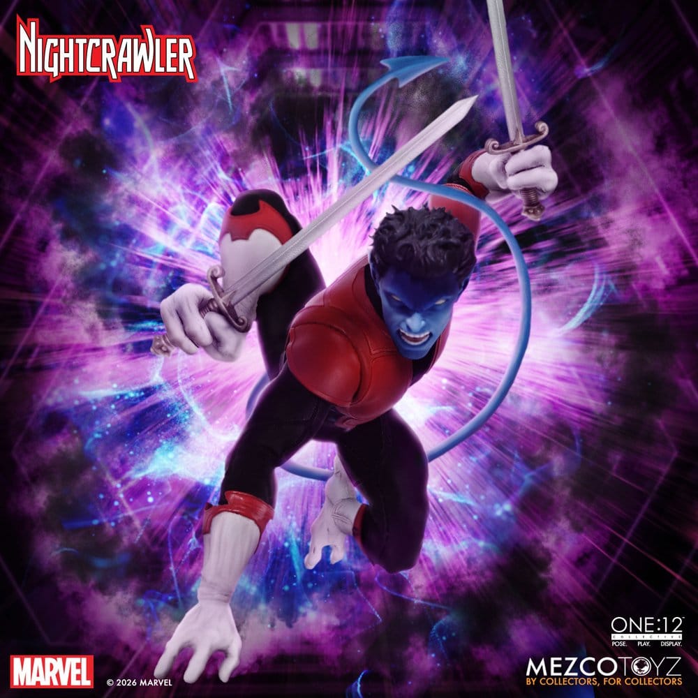 Marvel X-Men One:12 Collective Figura 1/12 Nightcrawler 16 cm