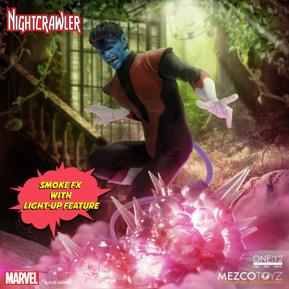 Marvel X-Men One:12 Collective Figura 1/12 Nightcrawler 16 cm