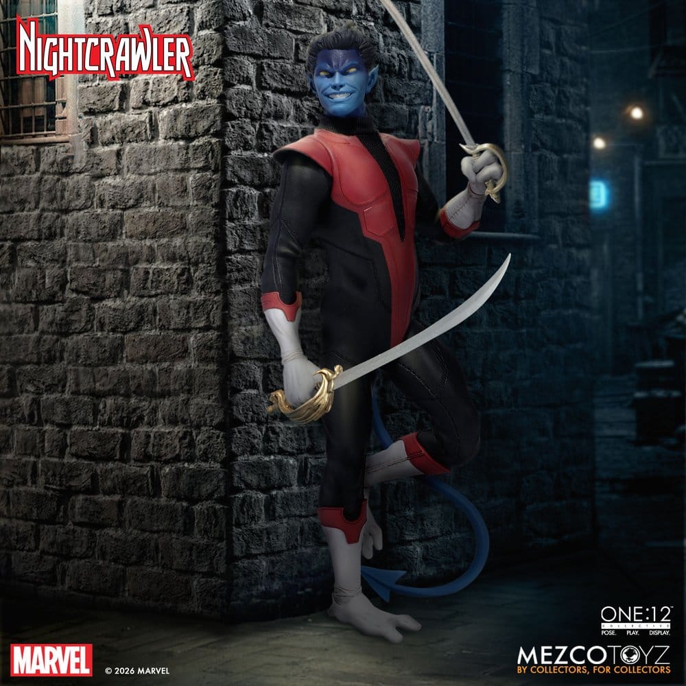 Marvel X-Men One:12 Collective Figura 1/12 Nightcrawler 16 cm