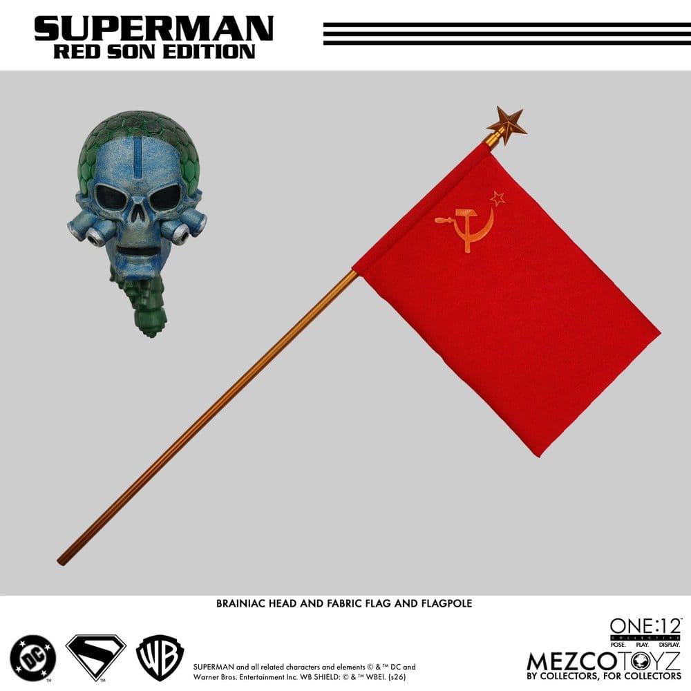 DC Comics One:12 Collective Figura 1/12 Superman: Red Son 17 cm