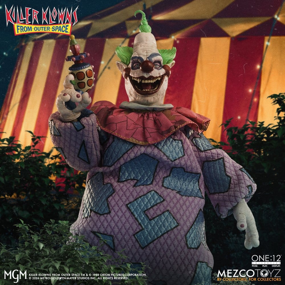 Killer Klowns From Outer Space One:12 Collective Figura 1/12 Jumbo 17 cm