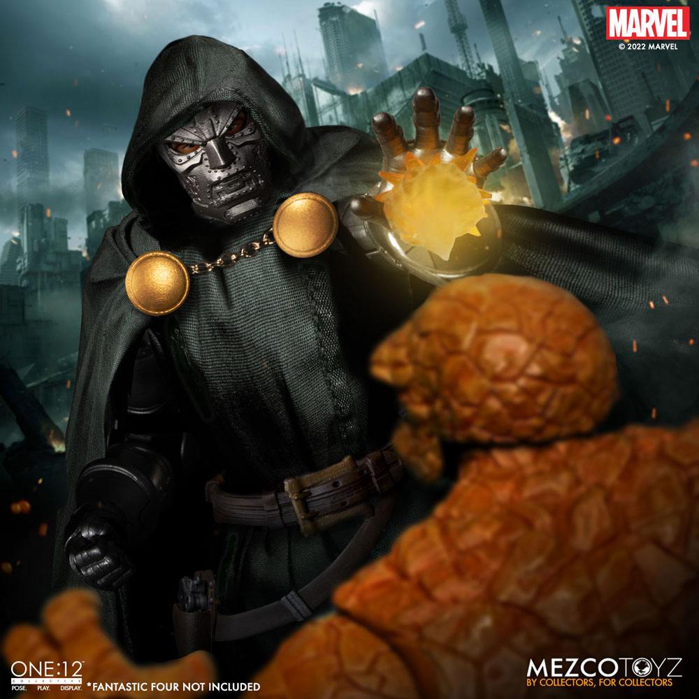 Marvel Figura 1/12 Doctor Doom 17 cm