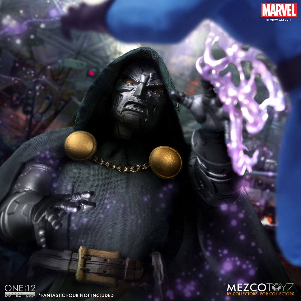 Marvel Figura 1/12 Doctor Doom 17 cm