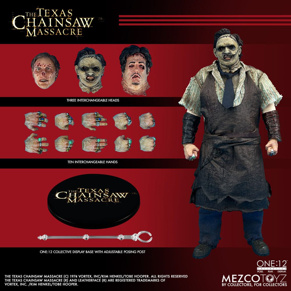 La Matanza de Texas (2003) Figura 1/12 Leatherface 17 cm