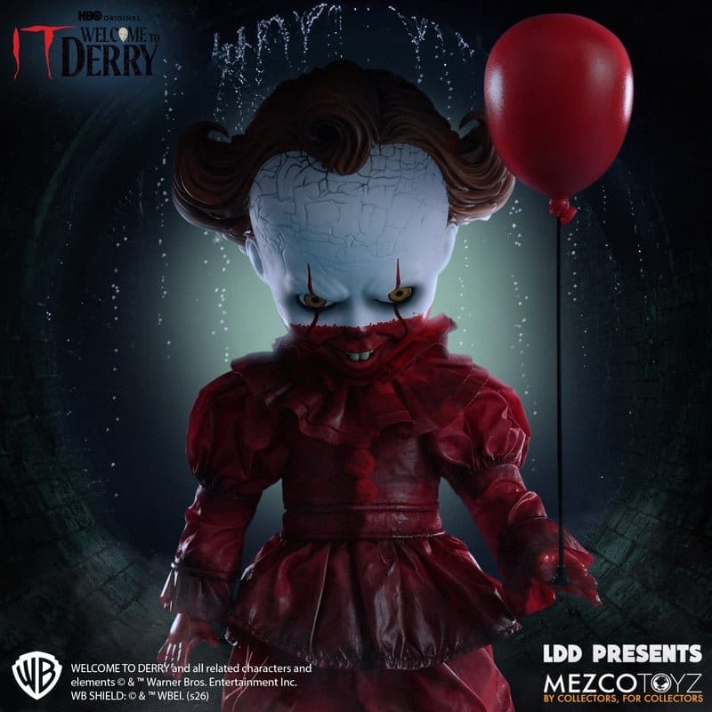 It: Bienvenidos a Derry LDD Presents Muñeco Pennywise 25 cm