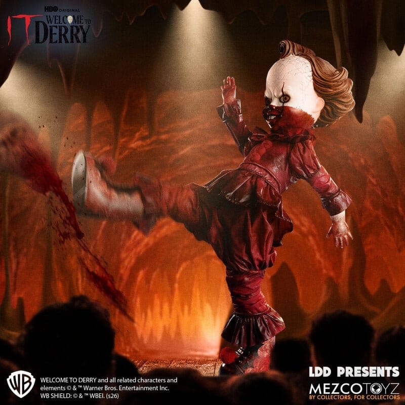 It: Bienvenidos a Derry LDD Presents Muñeco Pennywise 25 cm