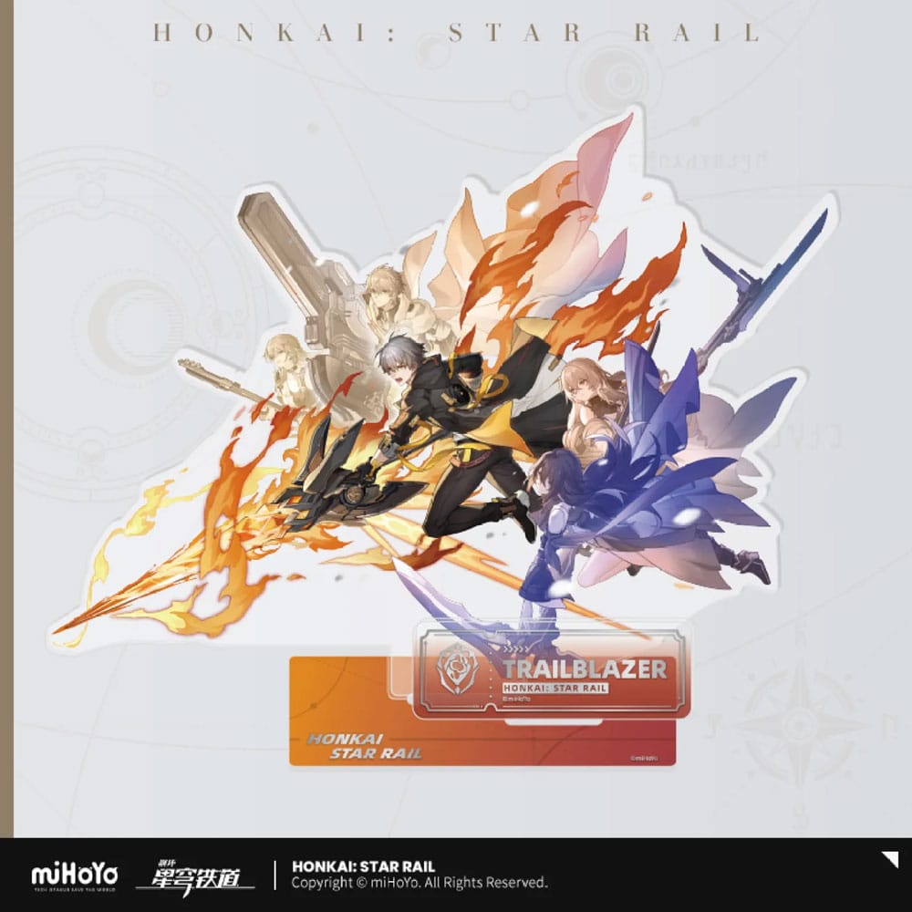 Honkai: Star Rail Figura acrilico Preservation of Path Series Trailblazer Male 25 cm - Z POP Toys