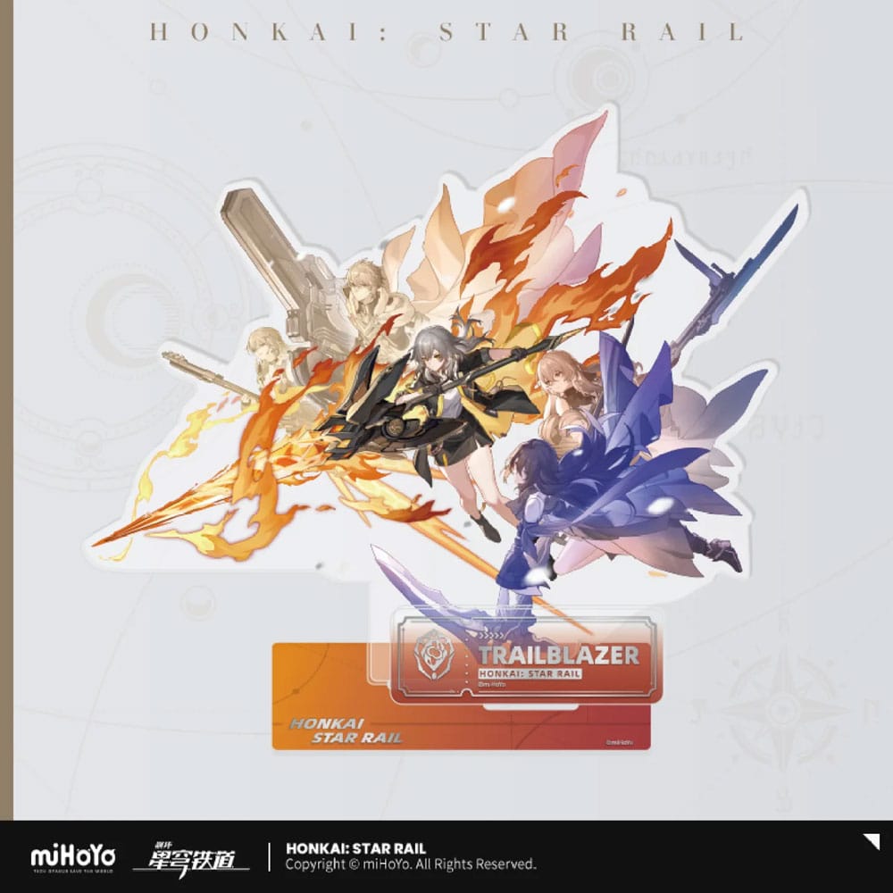 Honkai: Star Rail Figura acrilico Preservation of Path Series Trailblazer Female 23 cm - Z POP Toys