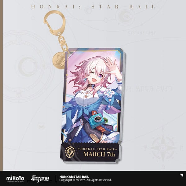 Honkai: Star Rail Character Llavero March 7th 9 cm - Z POP Toys