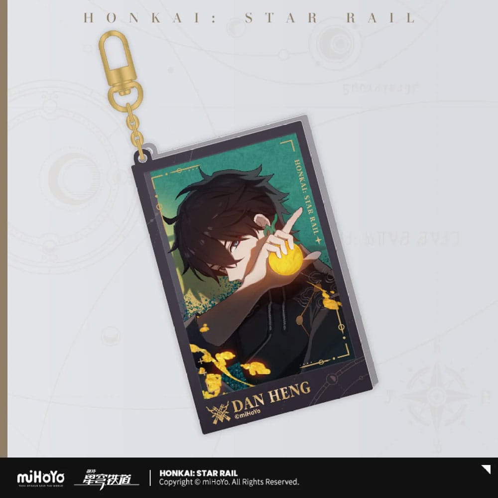 Honkai: Star Rail Llavero Countdown Departure Series Dan Heng Glitter 9 cm - Z POP Toys