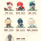 Genshin Impact Battle Scene Series Pack de 6 Figuras Mondstadt Edition 5 cm