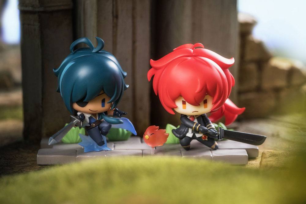 Genshin Impact Battle Scene Series Pack de 6 Figuras Mondstadt Edition 5 cm