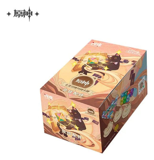 Genshin Impact Juego de Cartas Coleccionables - Set de Accesorios y Dados *Edición China*